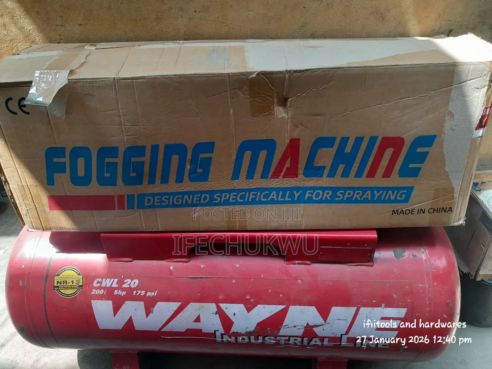 Fogging Machine (Fumigation)