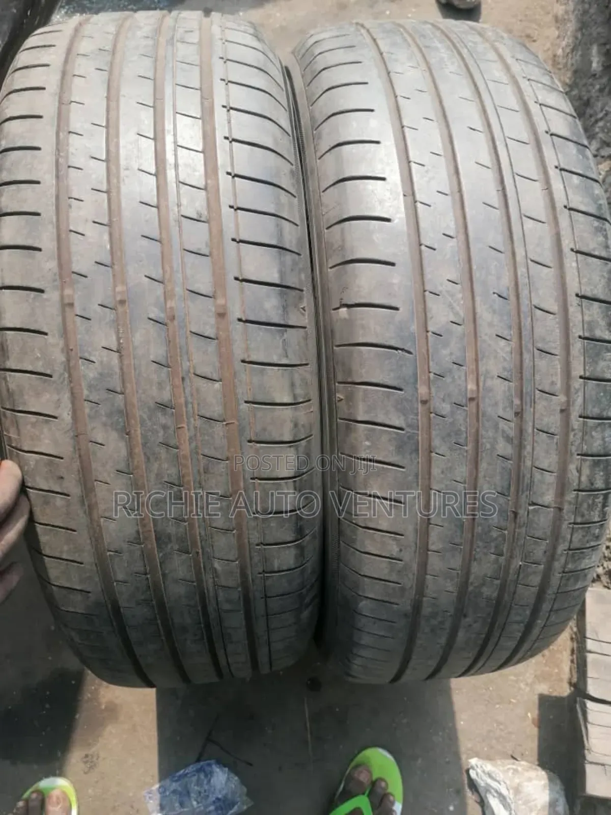 Graded 235/55r20 Yokohama With Current Date