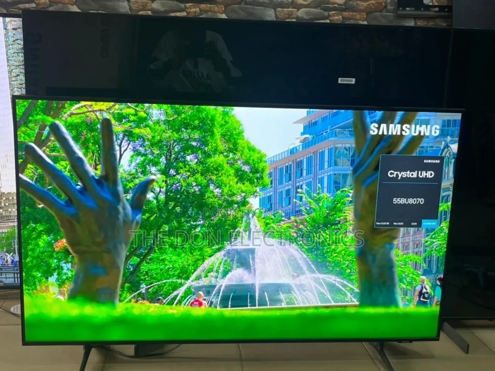 Samsung 55-Inch Crystal Uhd Full Smart Tv
