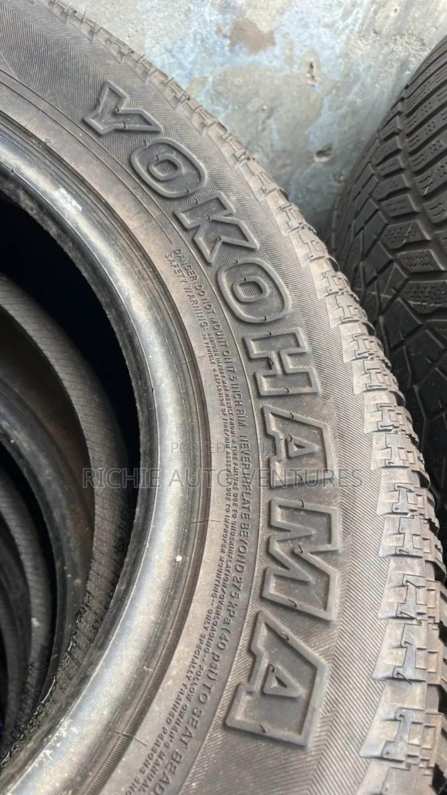 First Grade 235/70r17 Yokohama Tyres