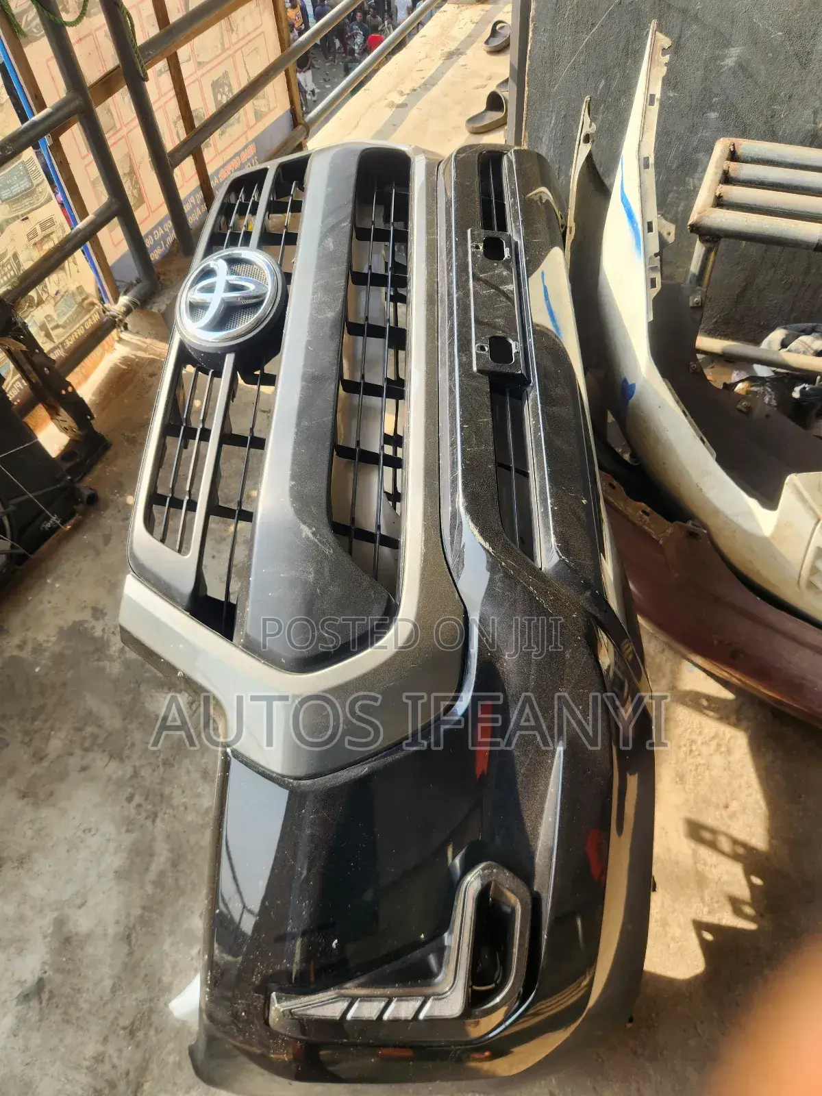 Complete Front Bumper for Hilux 2020 Available