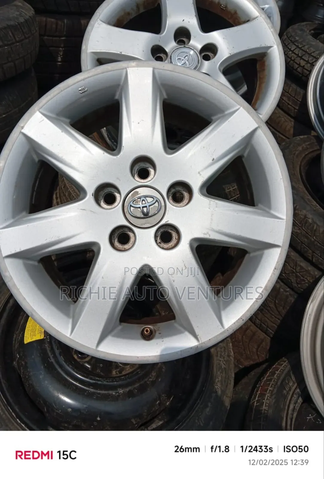 Original Oem Toyota Rim For Camry