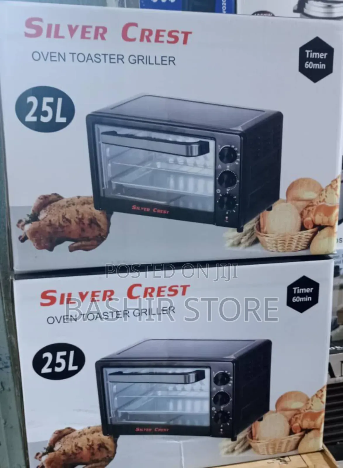 Silver Crest 25l Oven Toaster Griller.