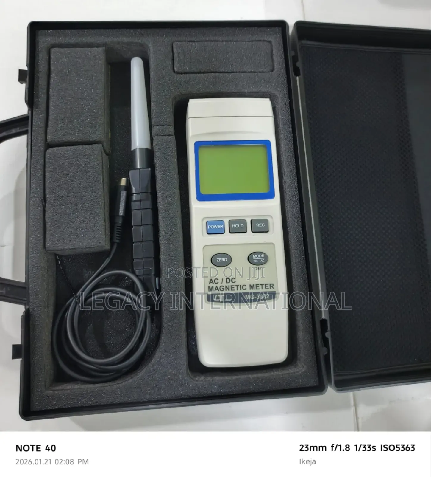 Gauss Magnetic Meter Mg-3002