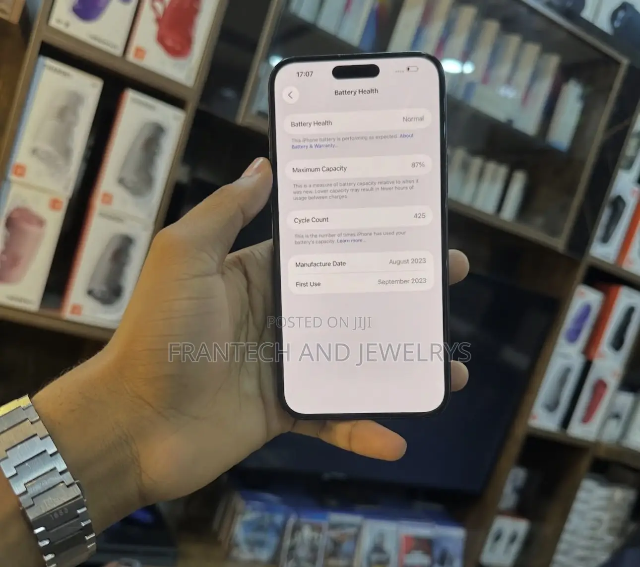 Apple iPhone 15 Plus 128 GB Black