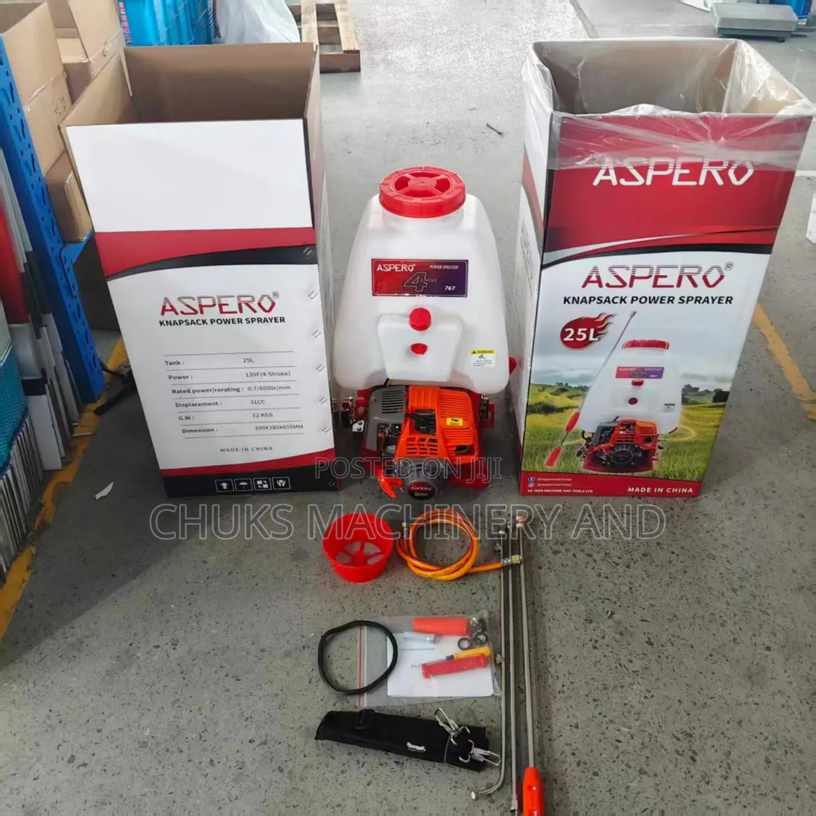 4-Stroke Motorized Knapsack Sprayer