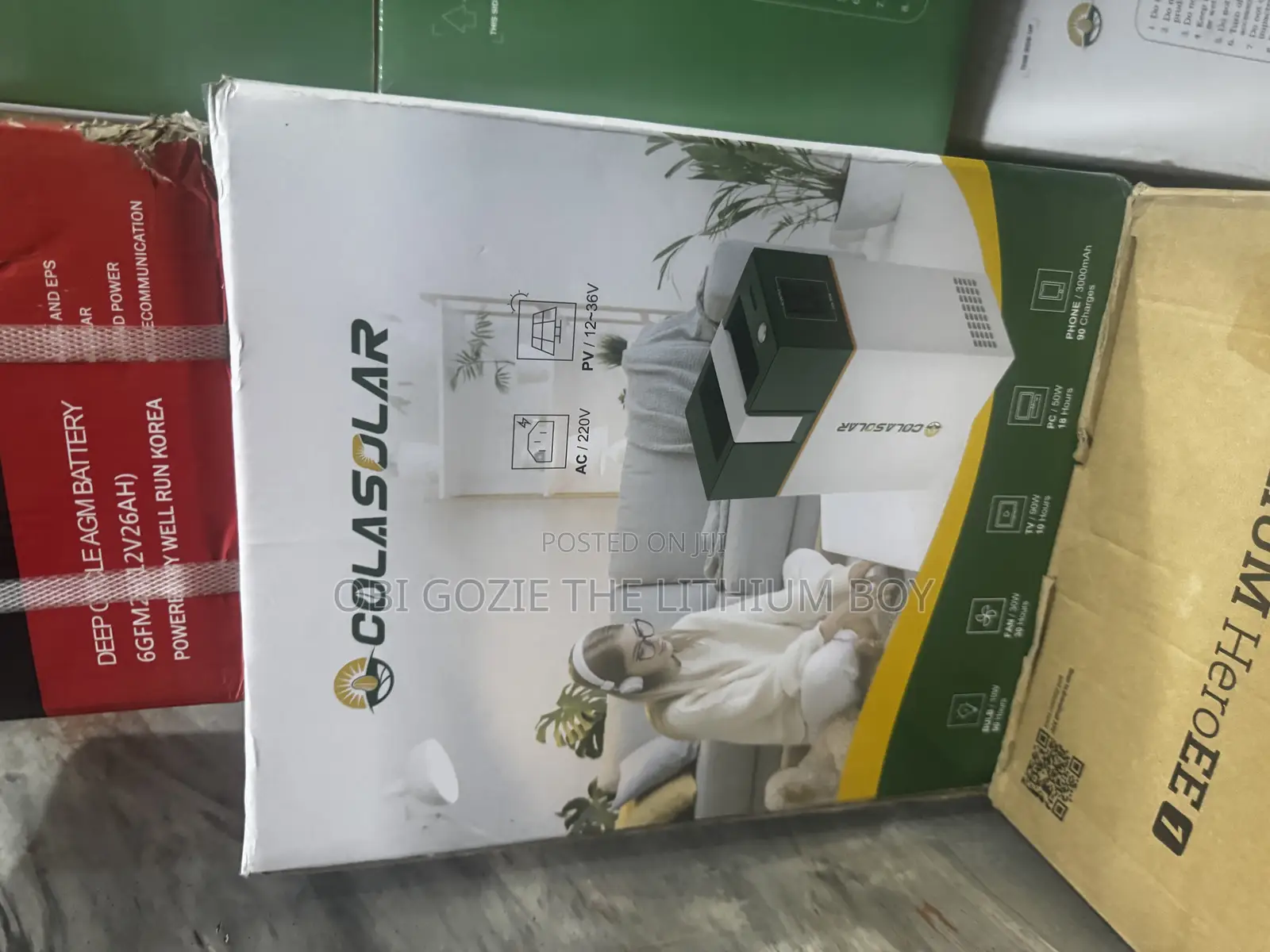 1kwh Cola Solar Lithium Battery Station. Best Cola Solar Importer