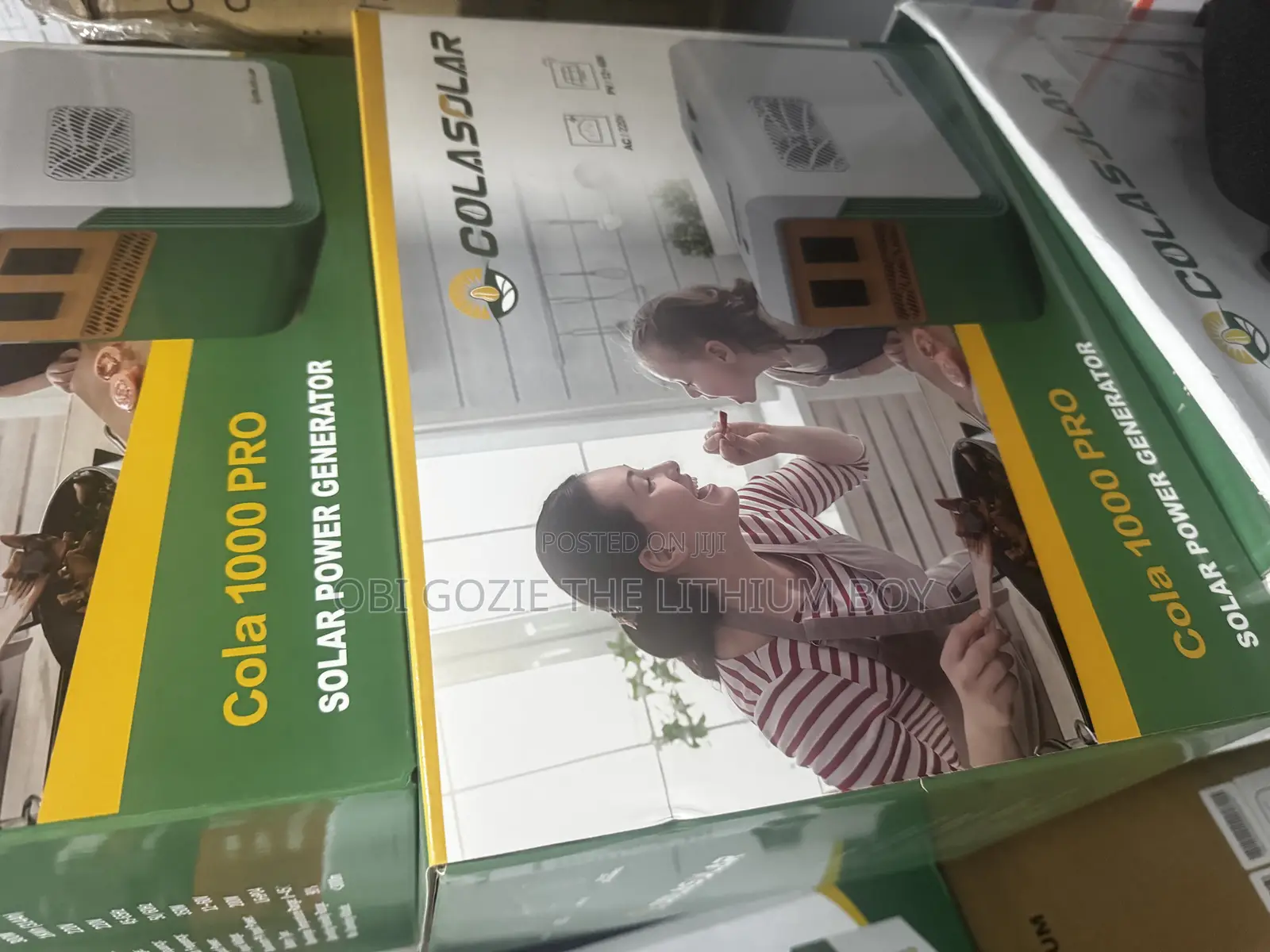 1000 Pro+ Cola Solar Lithium Battery Power Gen. Cola Solar Importer