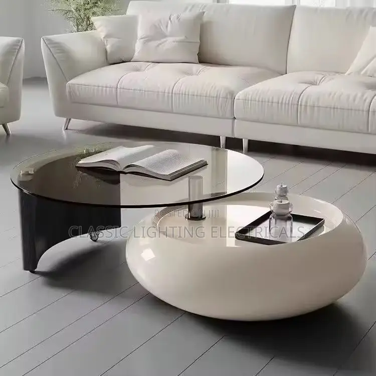 Premium Round Tables Salon Coffee Luxury Table Table