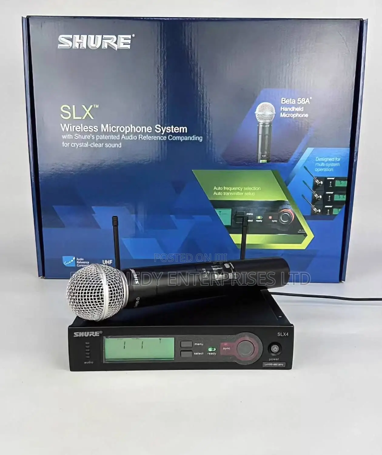 Single Shure Slx4 Beta58 Professional Wireless Microphone