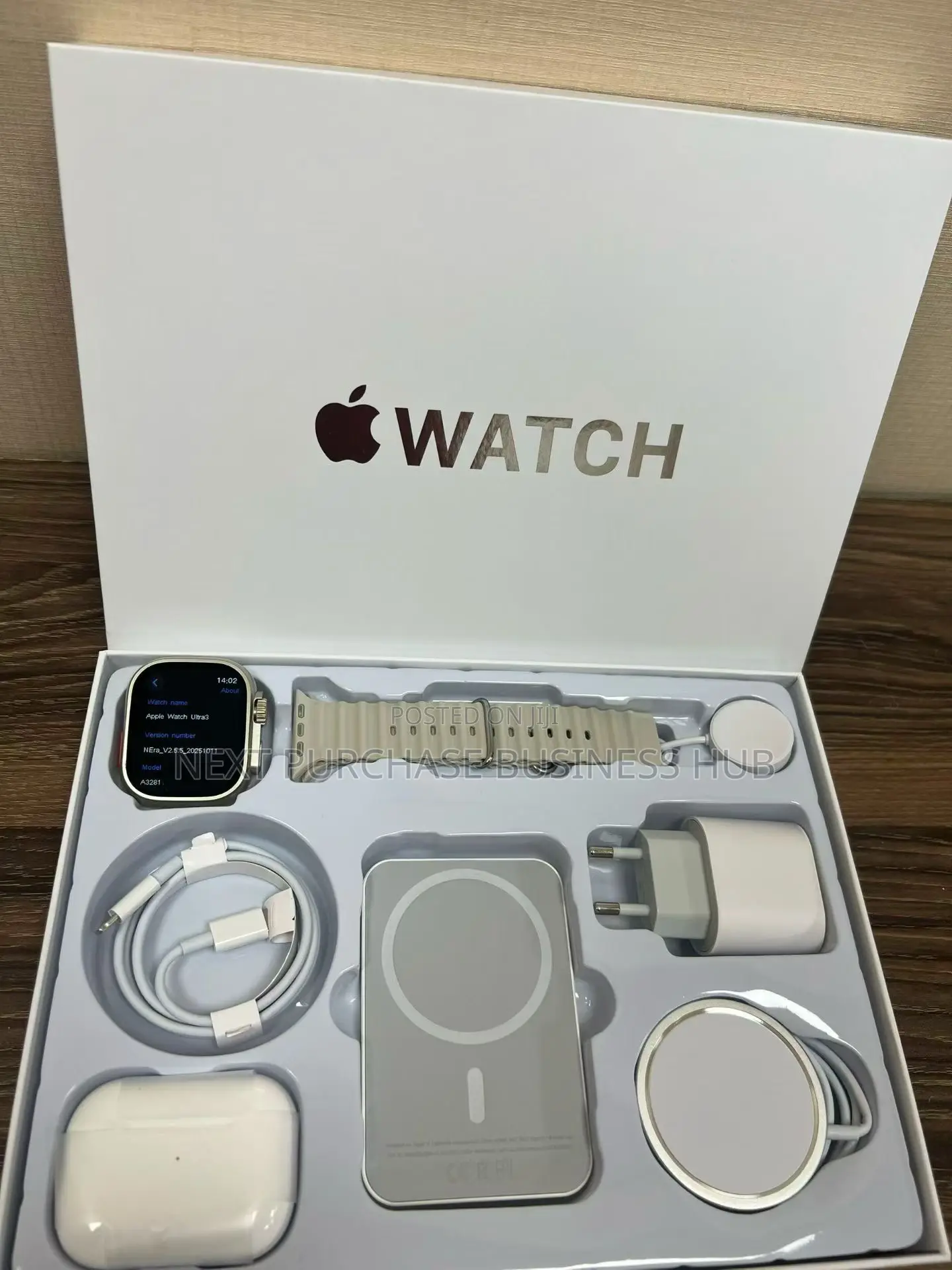 7 in 1 Ultra 3 Smart Watch Gift Box