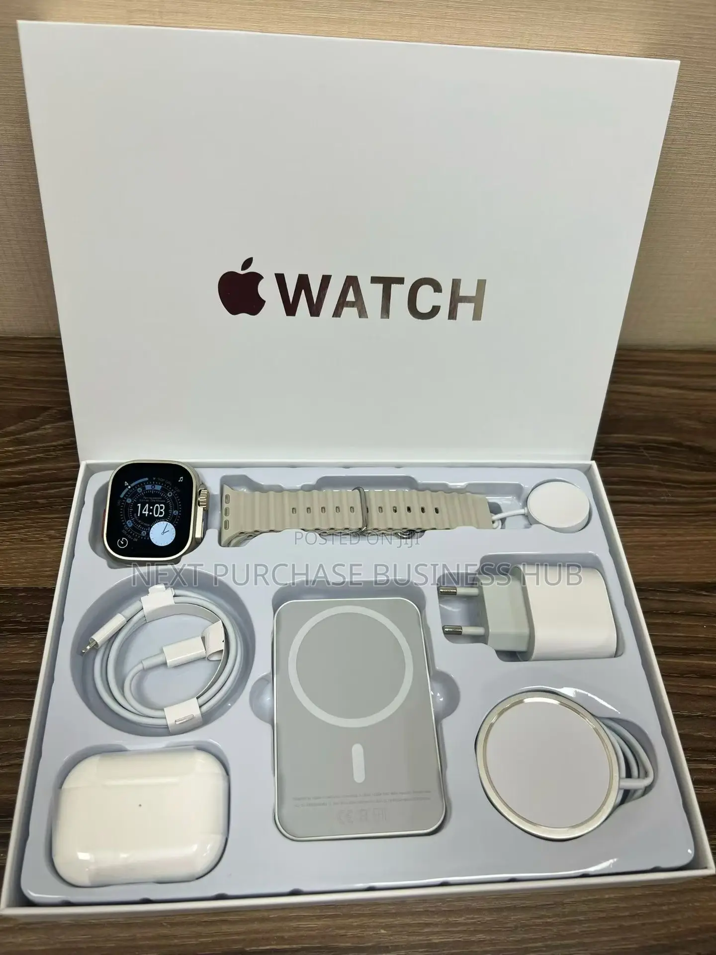 7 in 1 Ultra 3 Smart Watch Gift Box