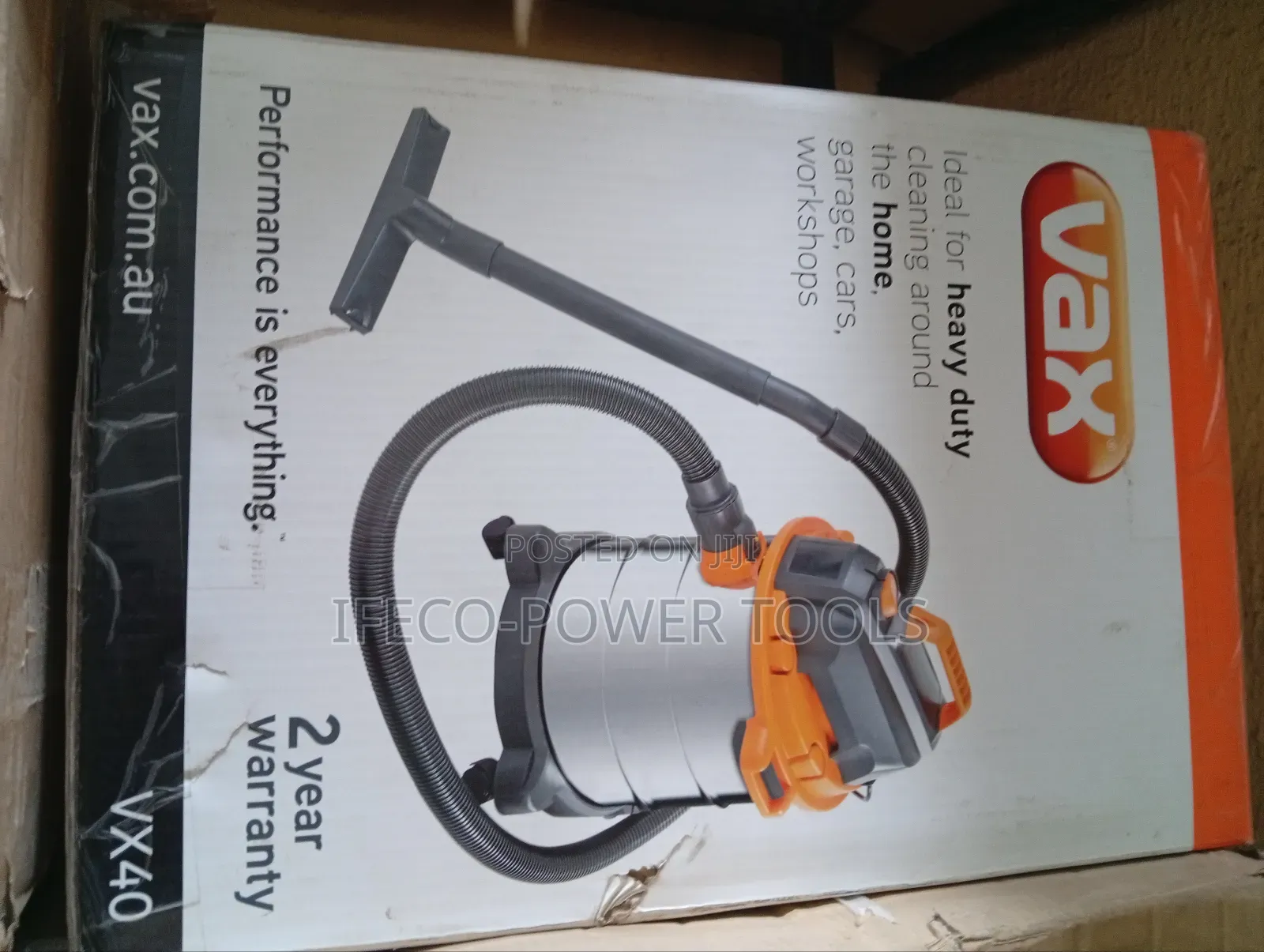 Vax Wet N Dry Barrel Vacuum 20l (Vx40)