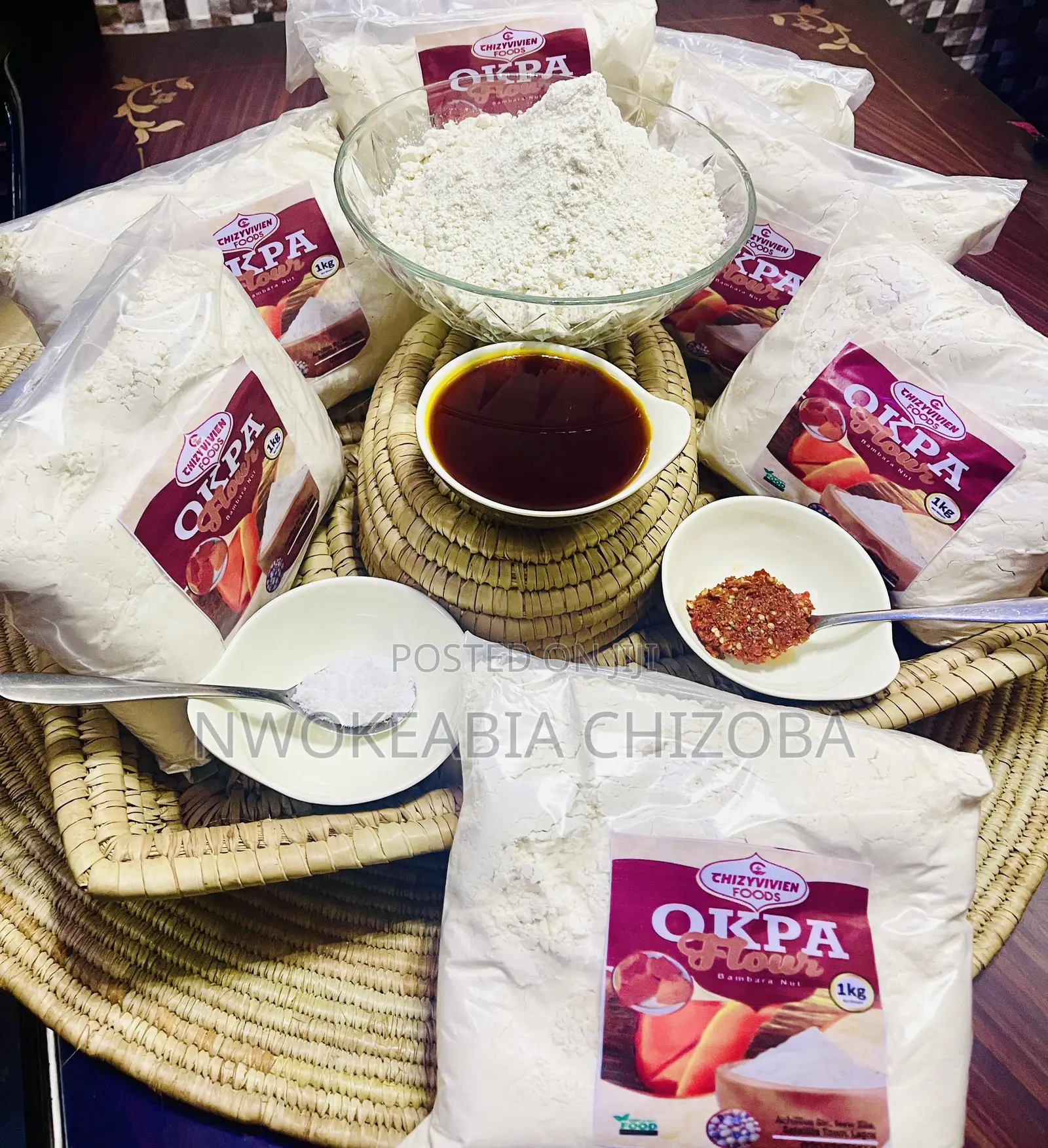 Ikg Okpa Flour. 5kg Okpa Flour