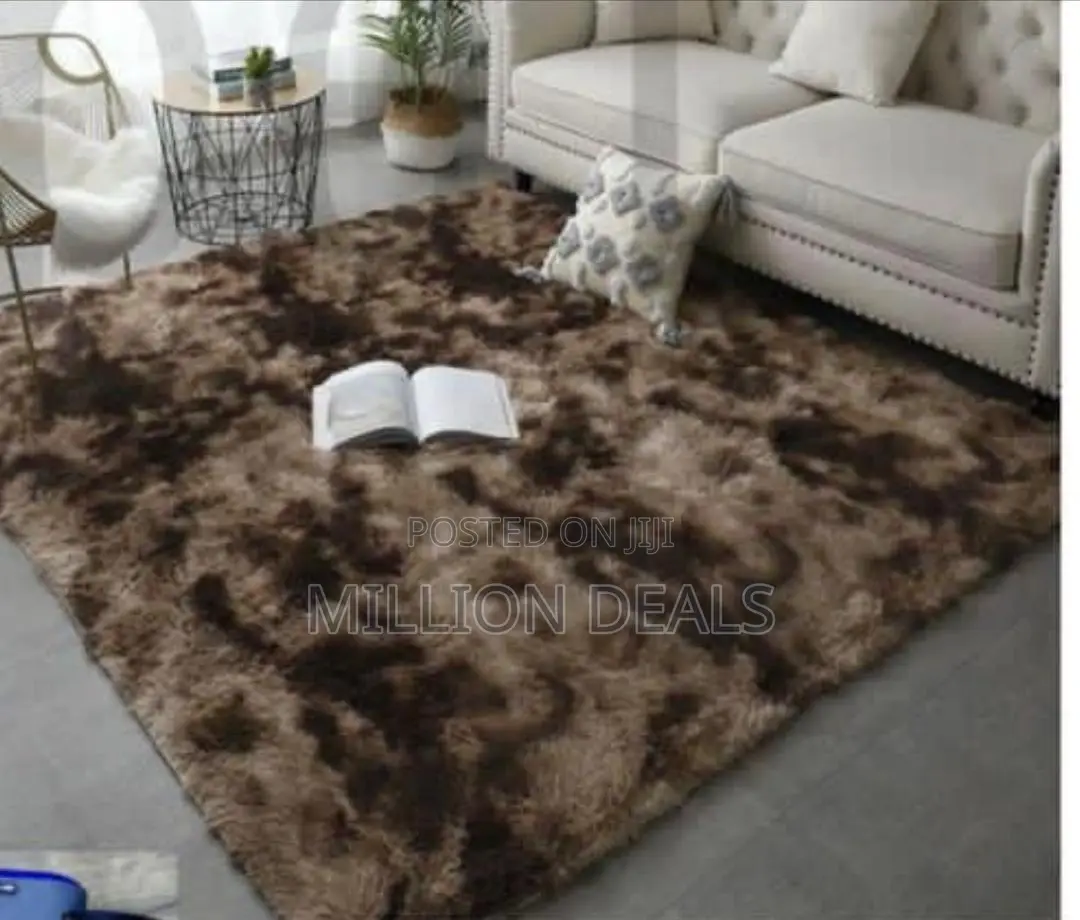 2026 Classic Fluffy Lux Center Rug 5ft - 7ft