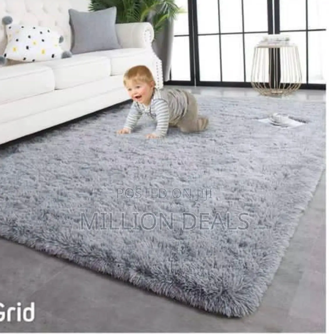2026 Classic Fluffy Lux Center Rug 5ft - 7ft