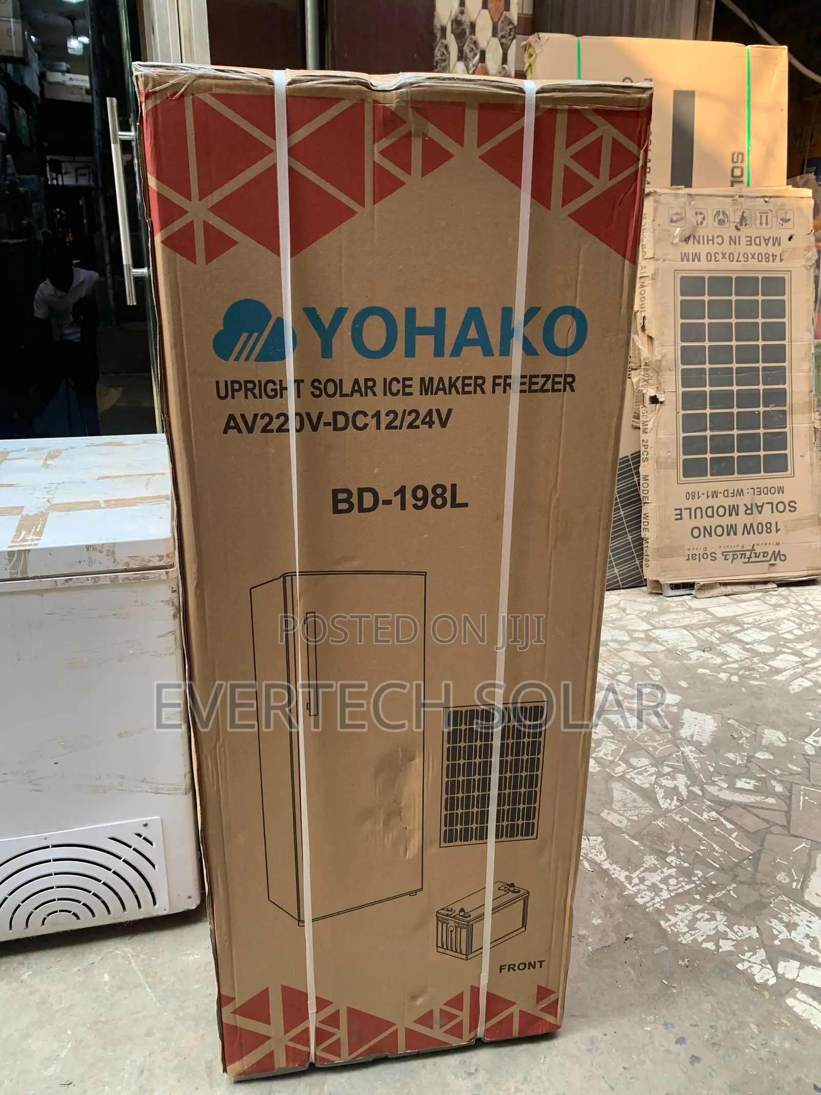 Yohako 198litres Ac And Dc Ice Maker Freezer 12v/24v Available