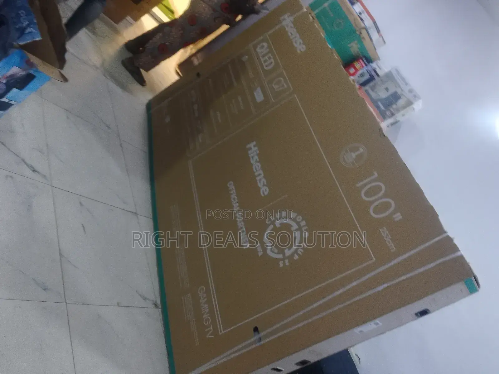 Hisense 100" Q7: Go Big. Go Brilliant.