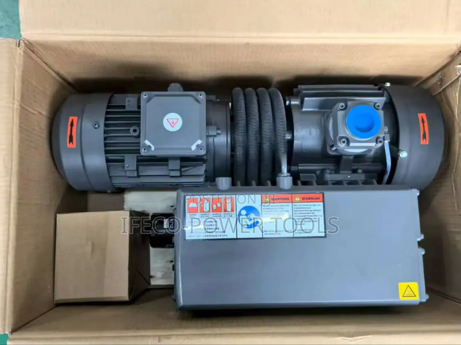 Single-Stage, Oil-Sealed Rotary Vane Vacuum Pump,