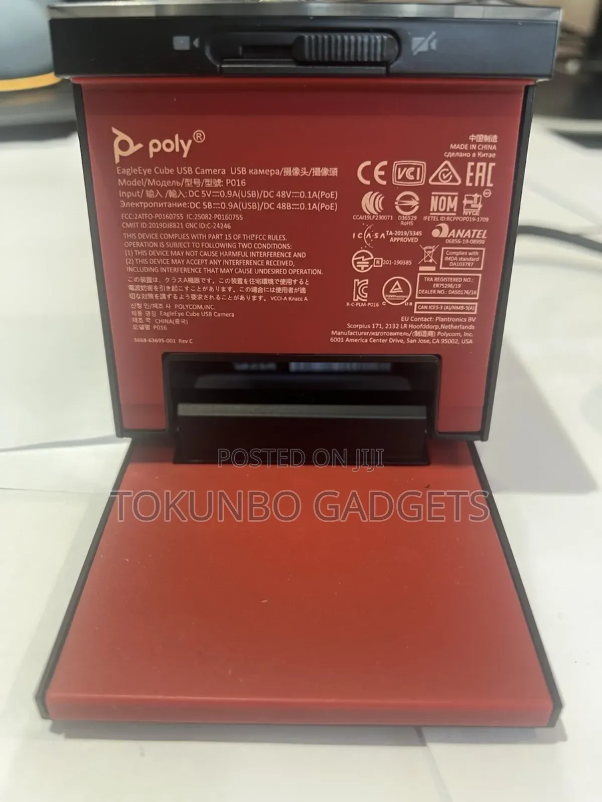 Polycom Hp P016 Eagleeye Cube Usb 3.0 Tracking Conference Cam