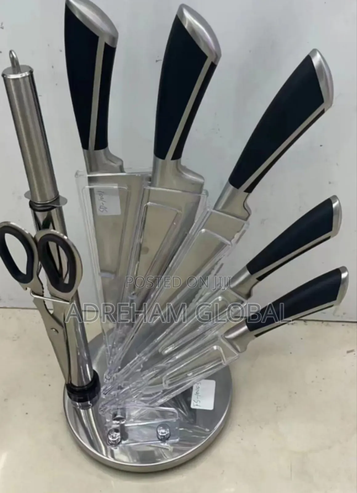 Quality Stainless Steel Kitchen Knife Set.