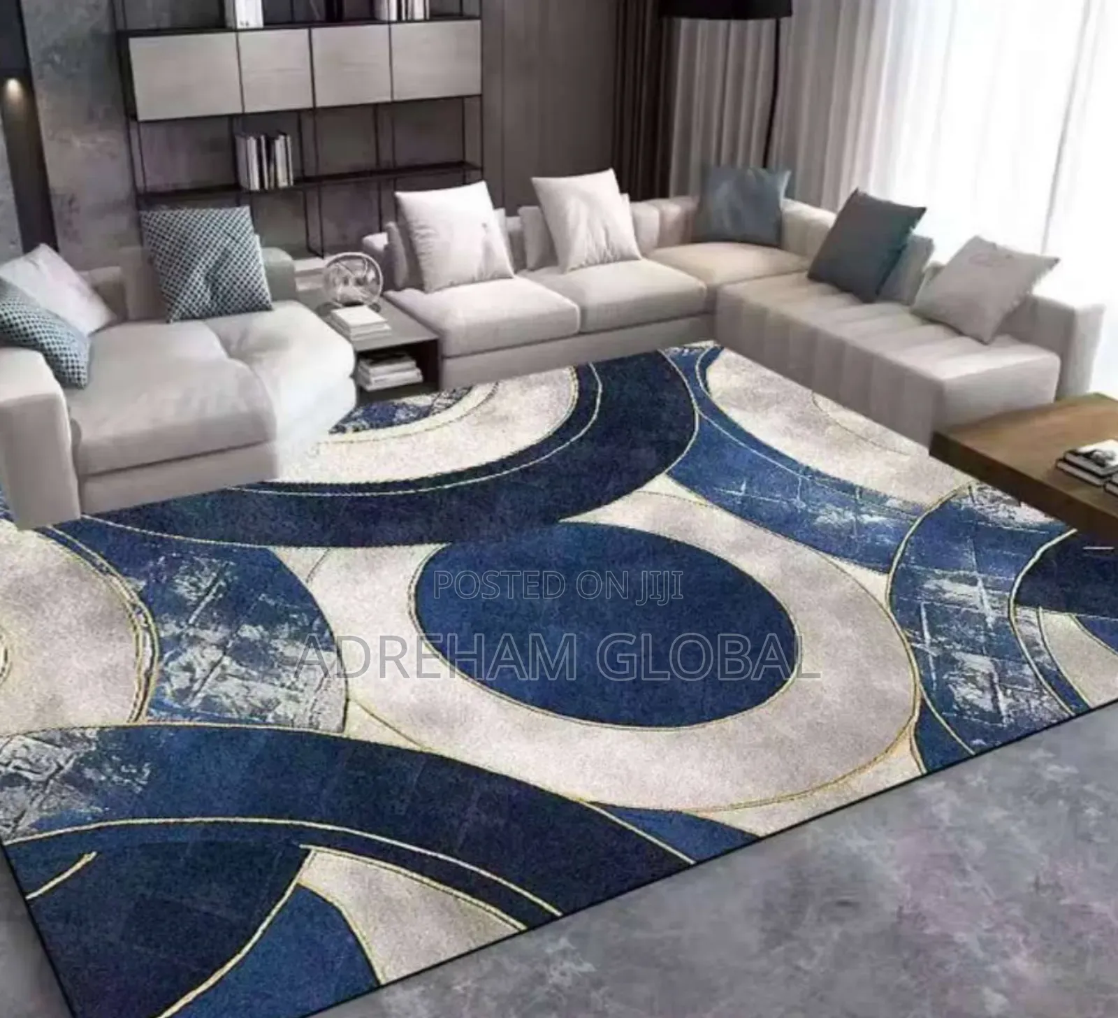 Center Rug 
1000gram Thickness 
Size 160x230cm(5x7)Ft