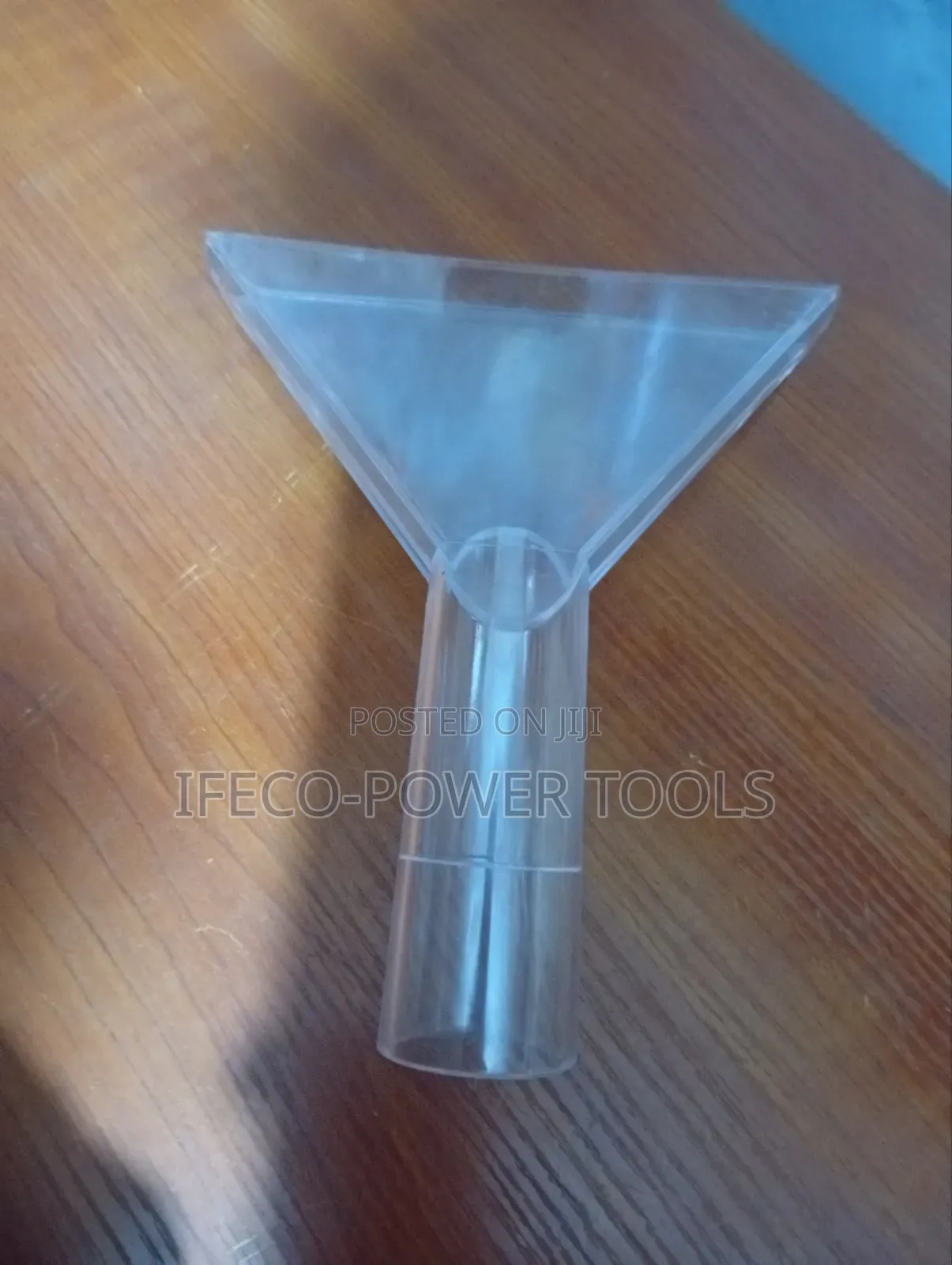 Clear Upholstery and Carpet Cleaning Extractor Nozzle