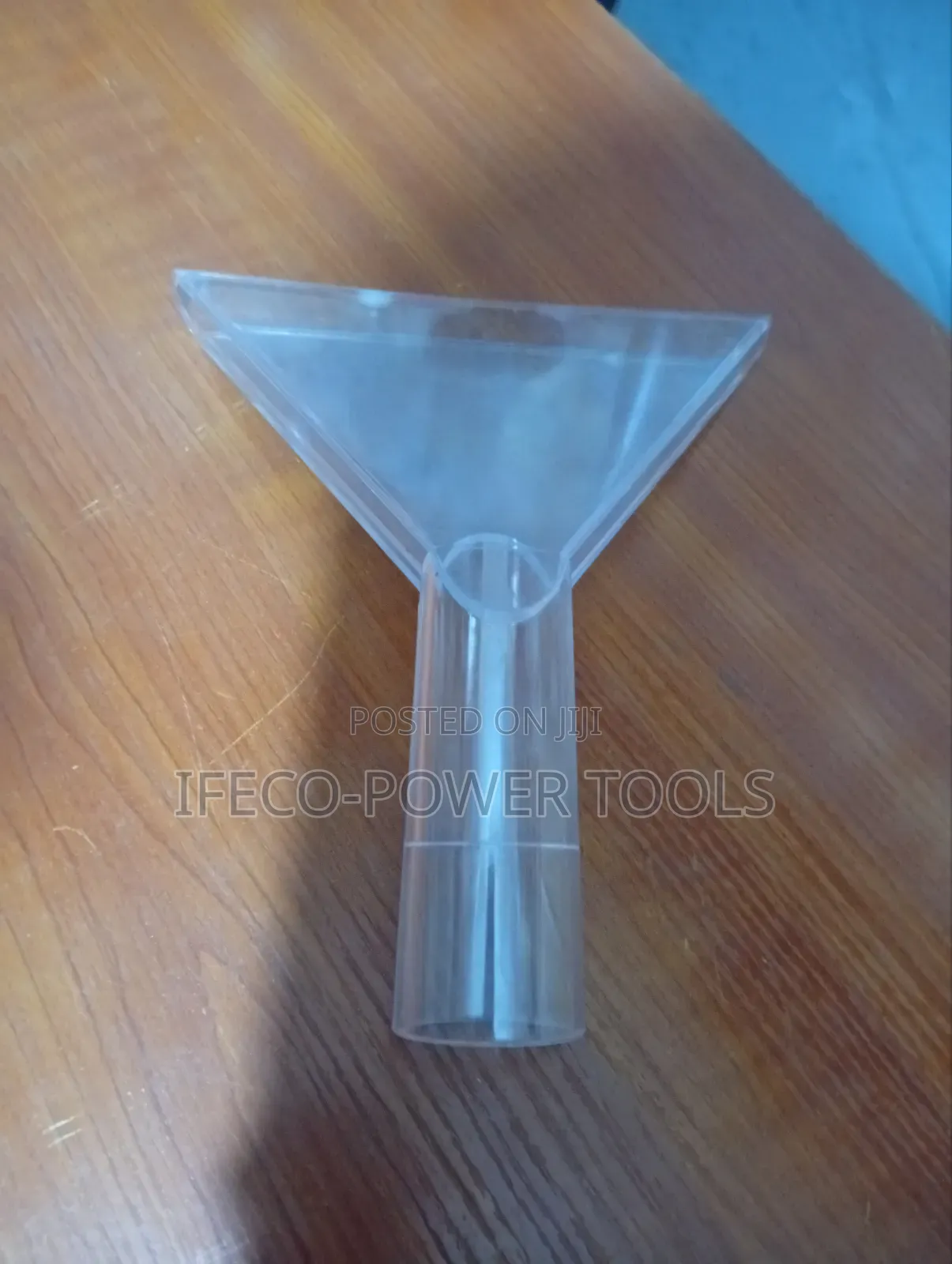 Clear Upholstery and Carpet Cleaning Extractor Nozzle