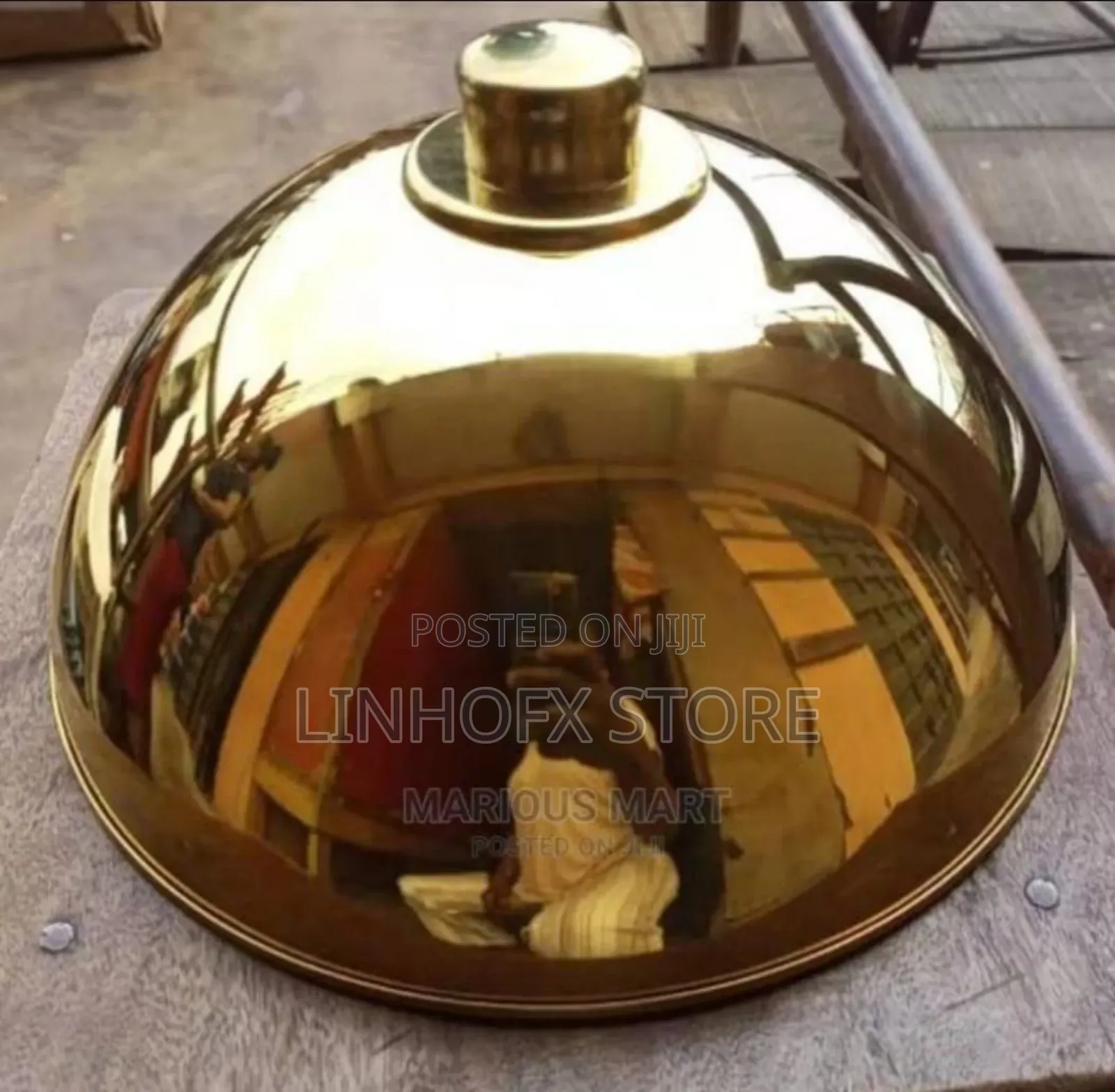 Stainless Steel Quality Gold  Food Cover