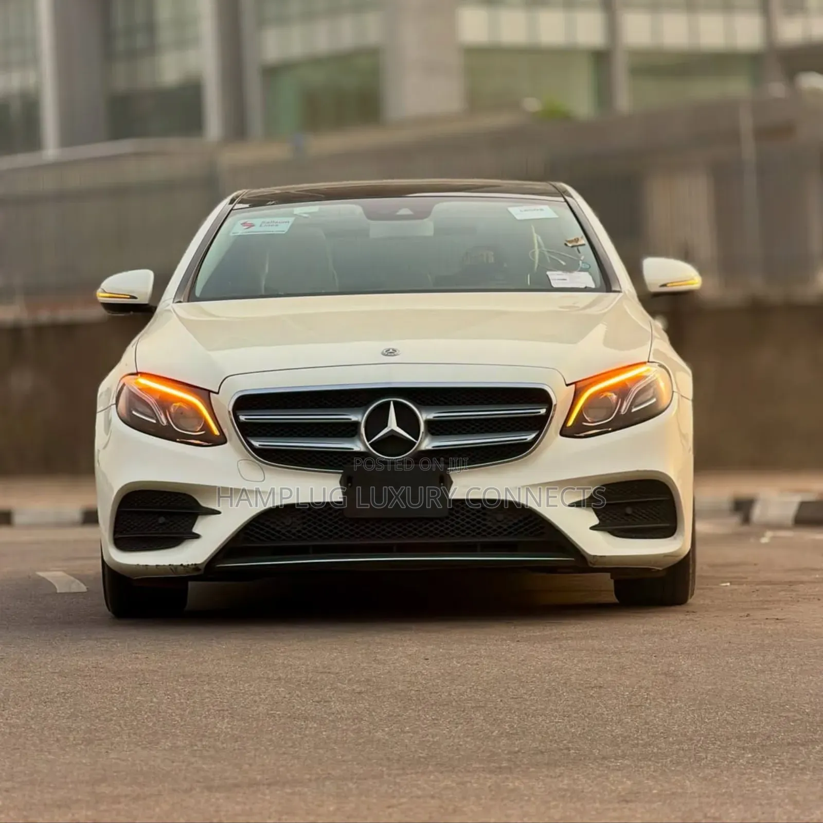Mercedes-Benz E400 2018 White