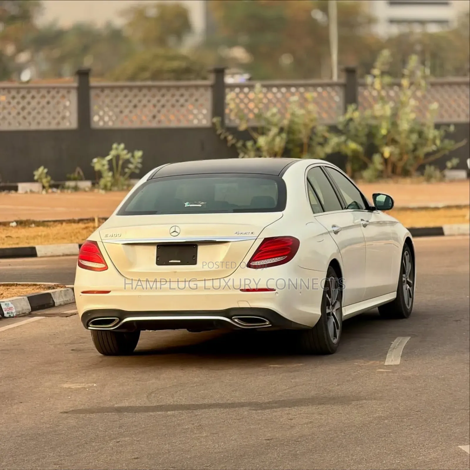 Mercedes-Benz E400 2018 White