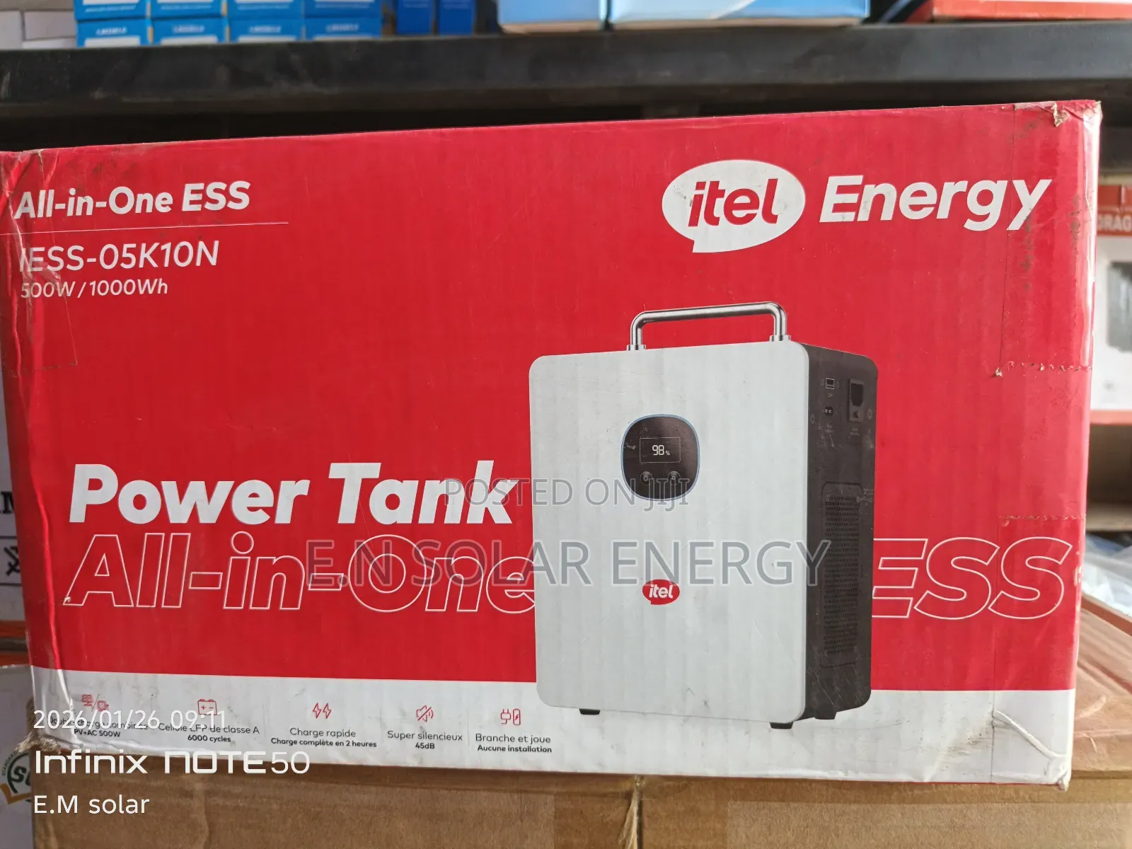 Solar 500watts Gen Device Available Now