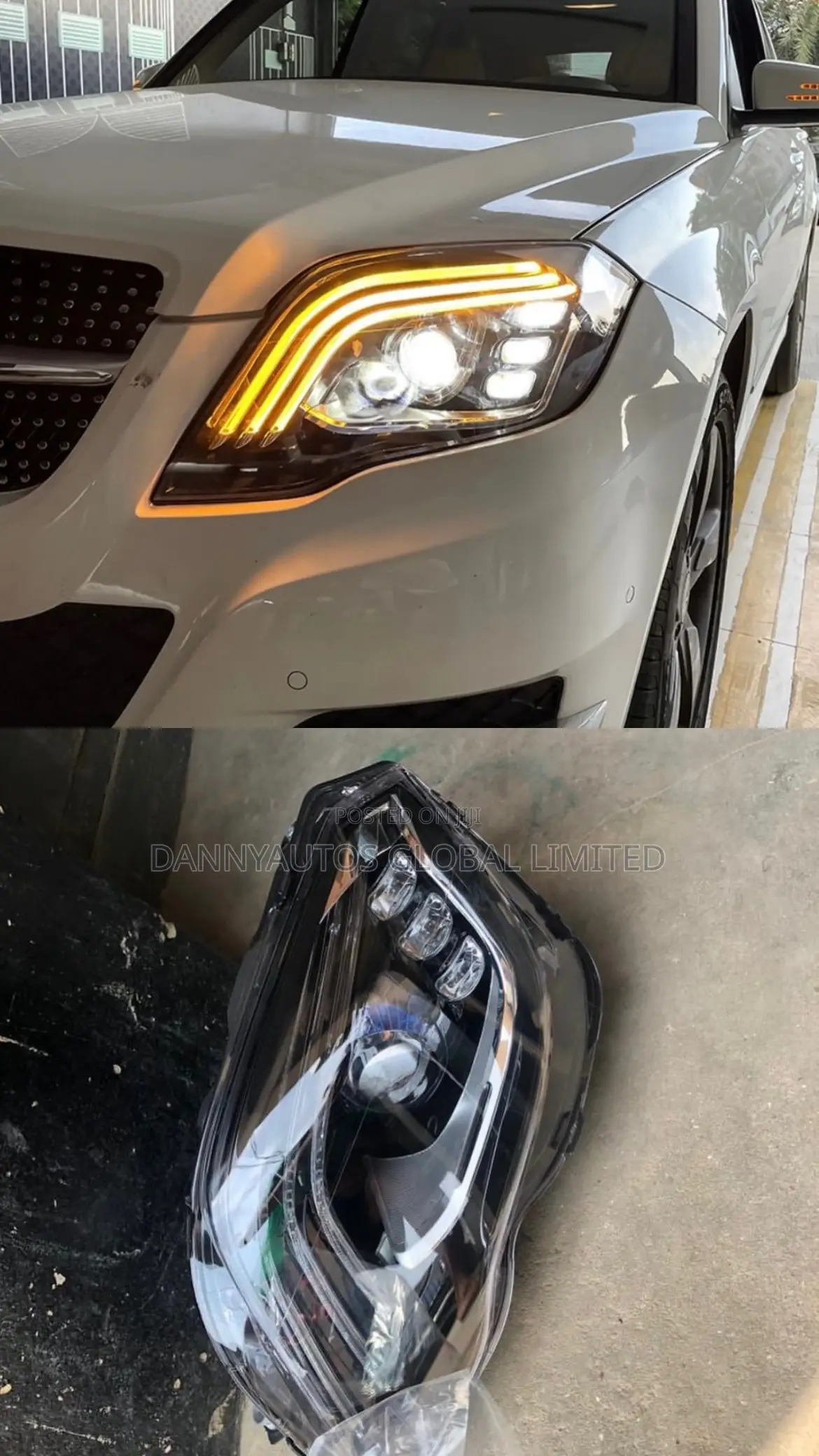 Headlamp for GLK 350