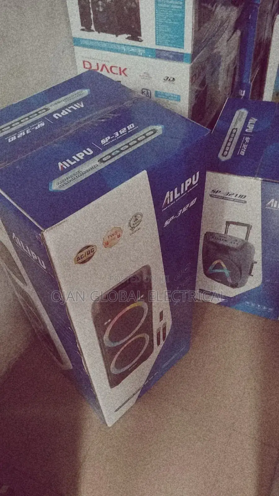 Ailipu Pa Sound System Double Microphones