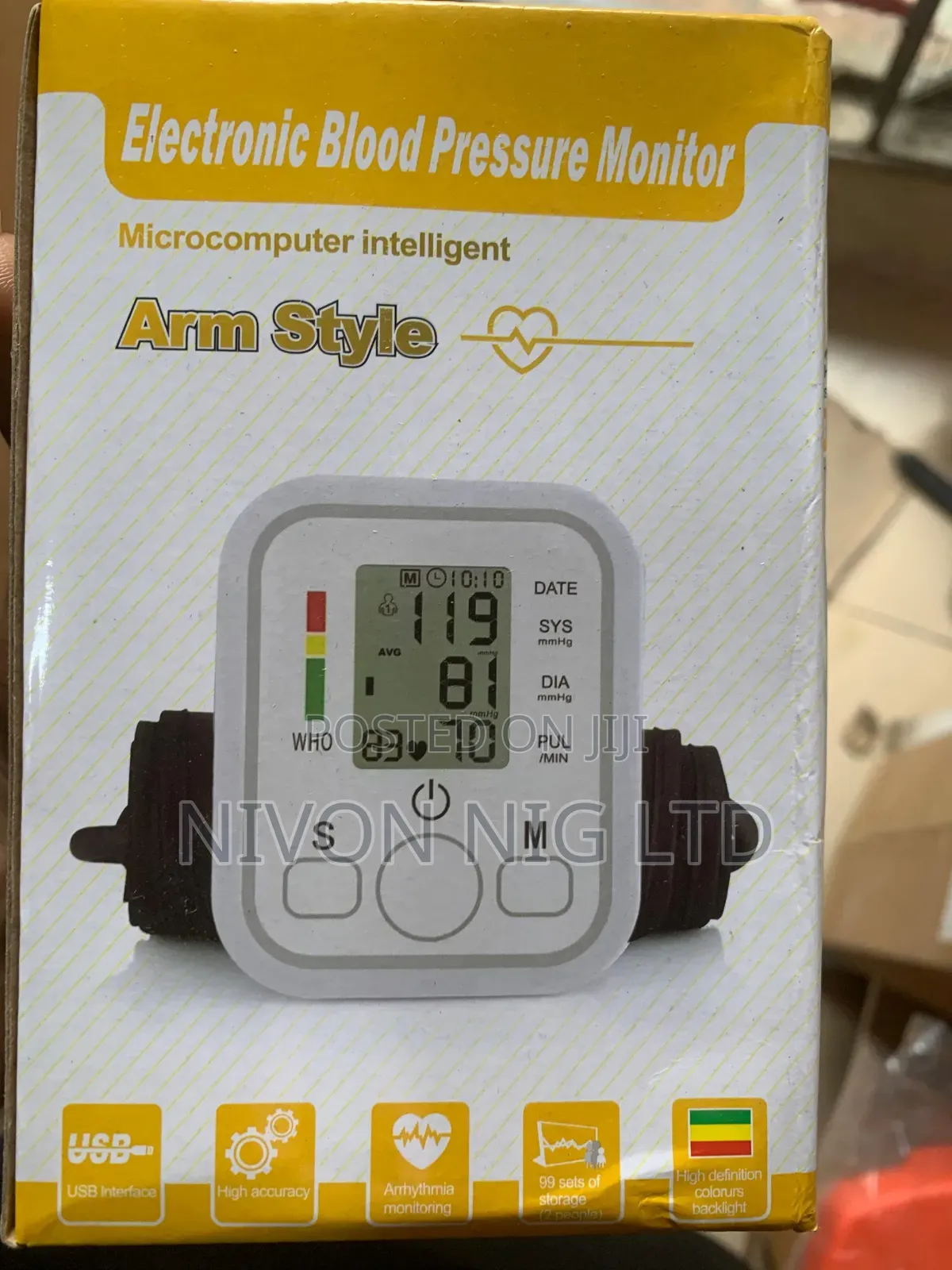 Digital Blood Pressure Monitor