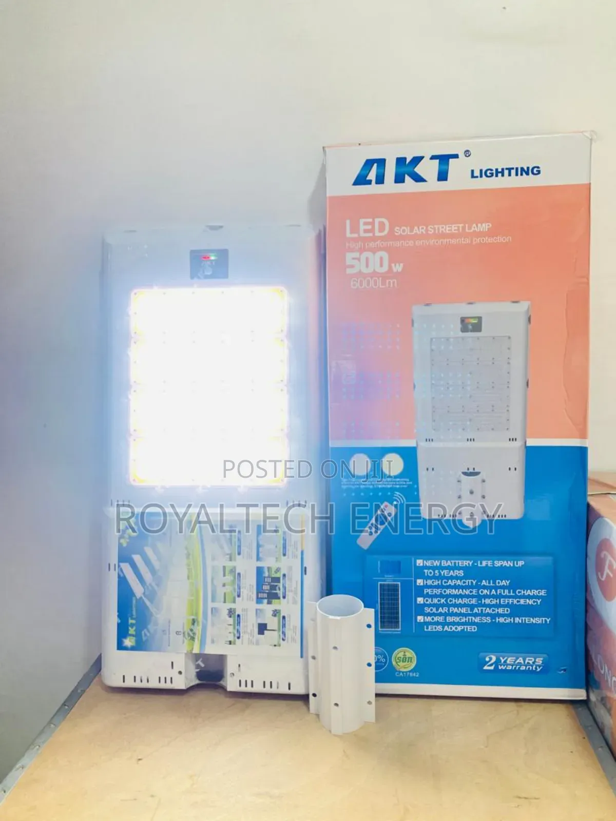 Akt 500w 6000lm Street Lights Available With Warranty