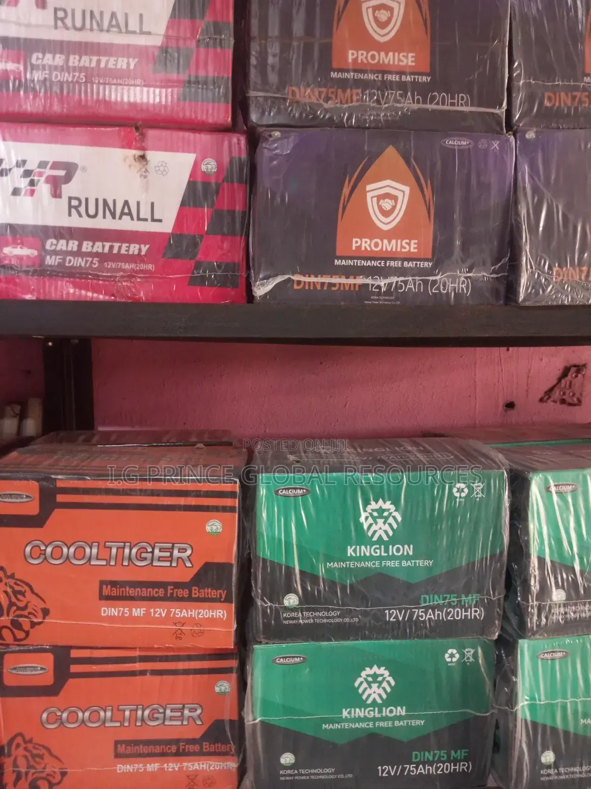 Dealer on All Motor Batteries 12v 75ah Korean