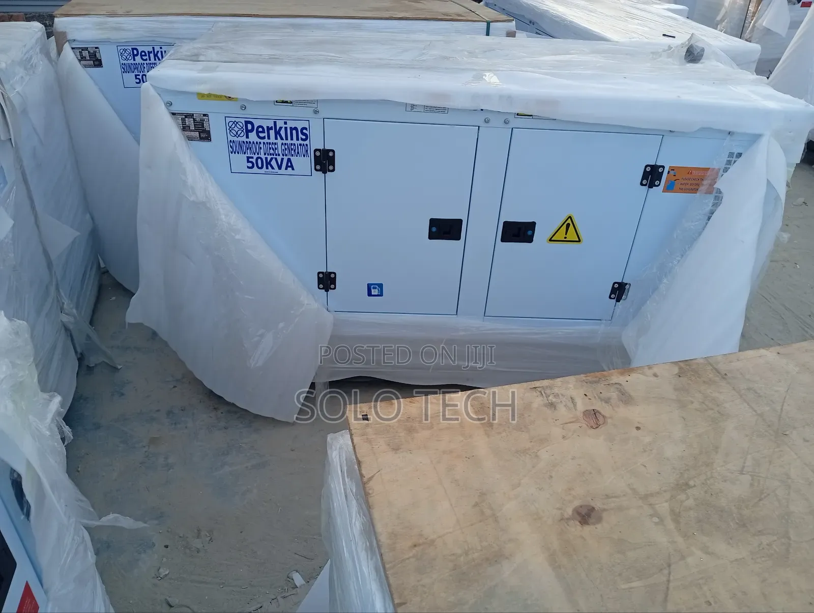 Brand New 50 Kva Perkins Soundproof Diesel Generator 100% Copper Coil