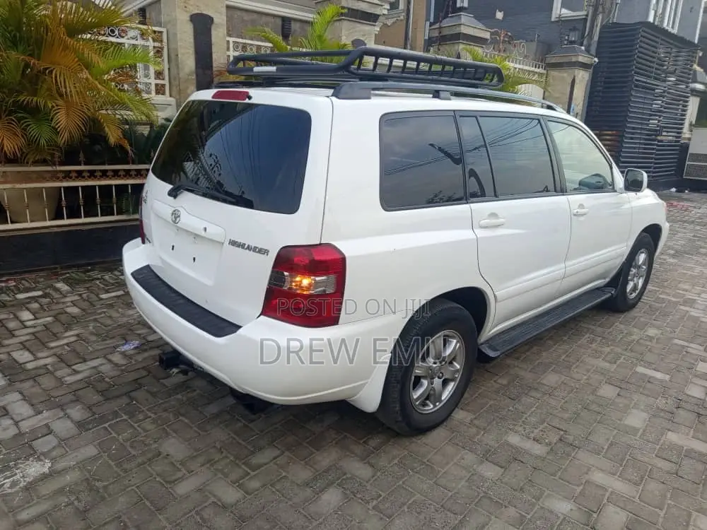 Toyota Highlander V6 4x4 2007 White
