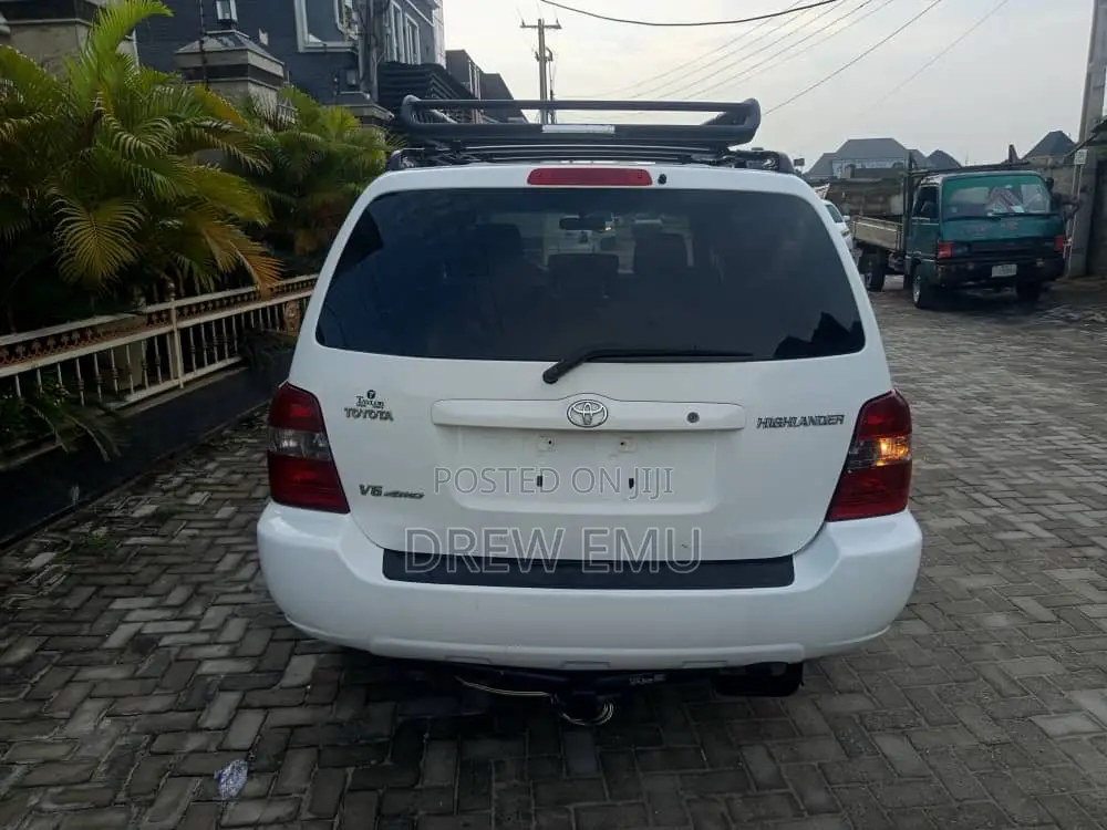 Toyota Highlander V6 4x4 2007 White
