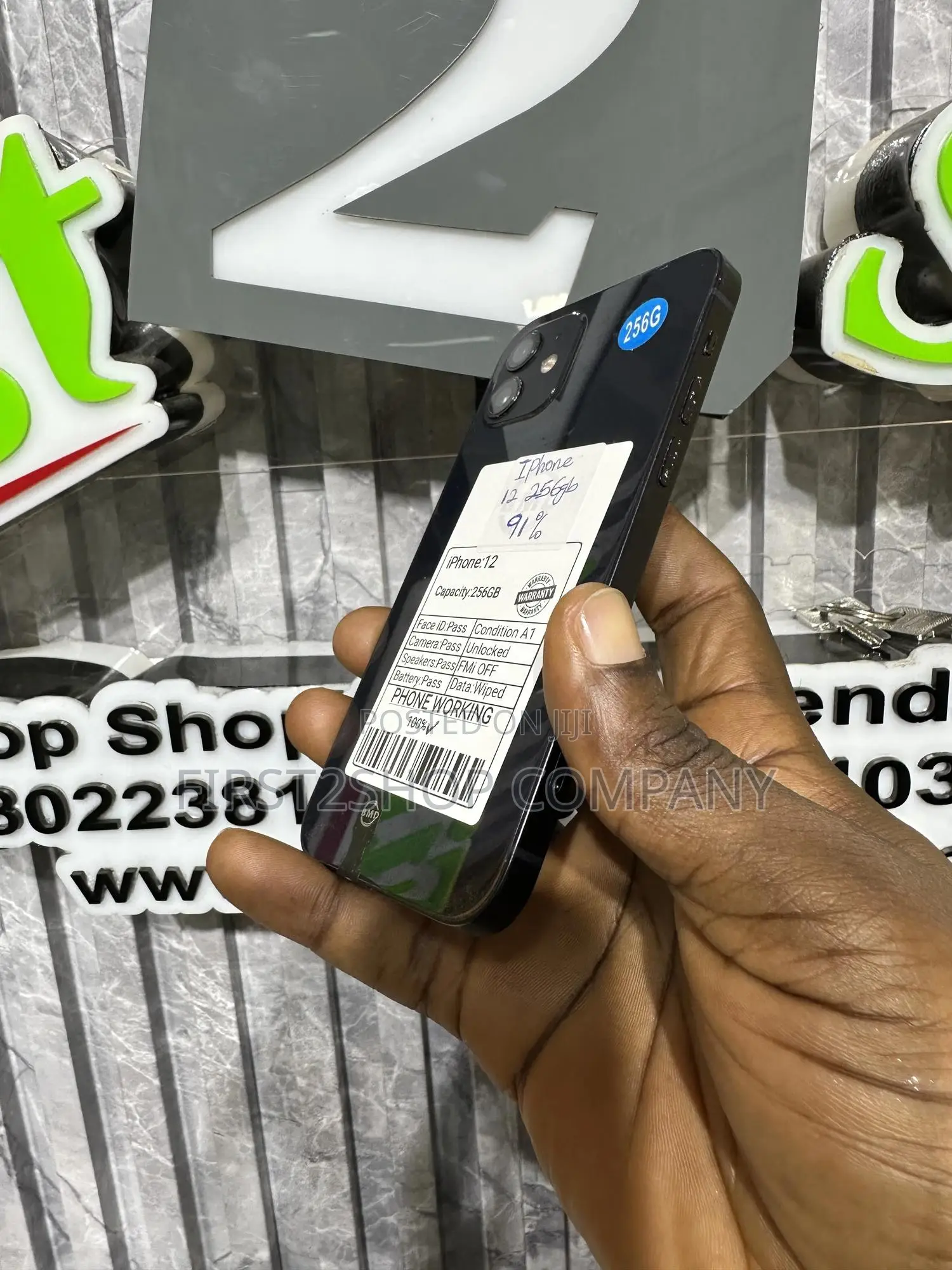 Apple iPhone 12 256 GB Black