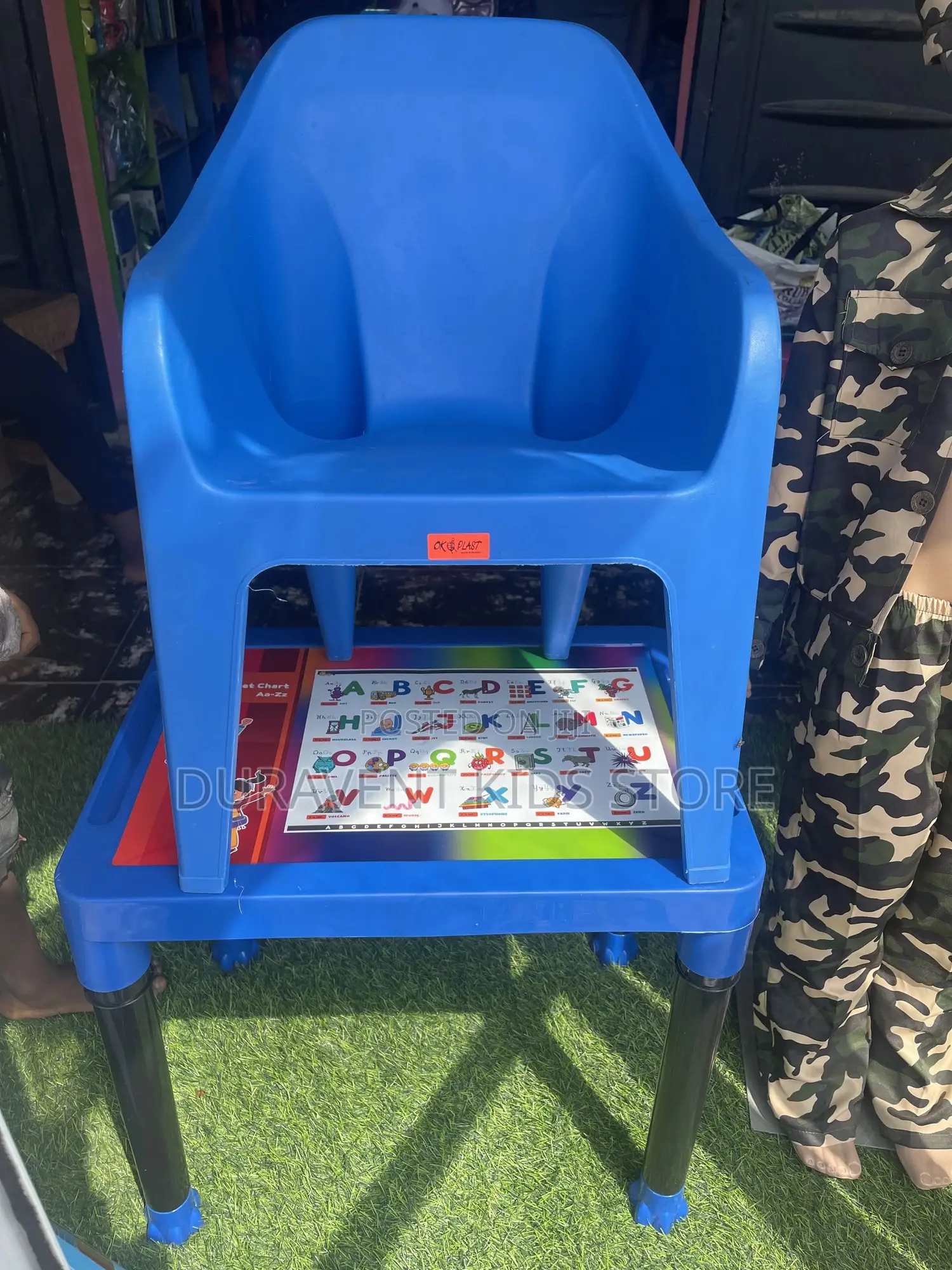 Kids Plastic Chair and Table for Ages 2-6yrs