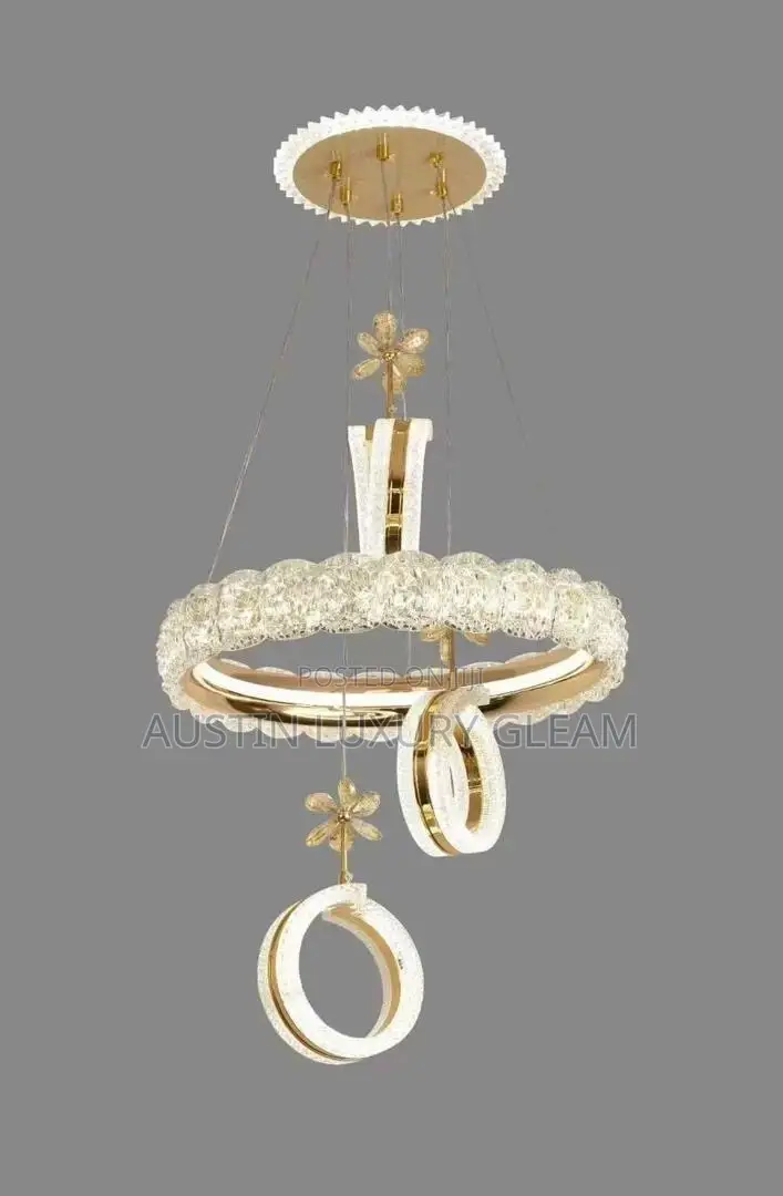 Luxury Modern Led Celling Mounted Chandelier Light