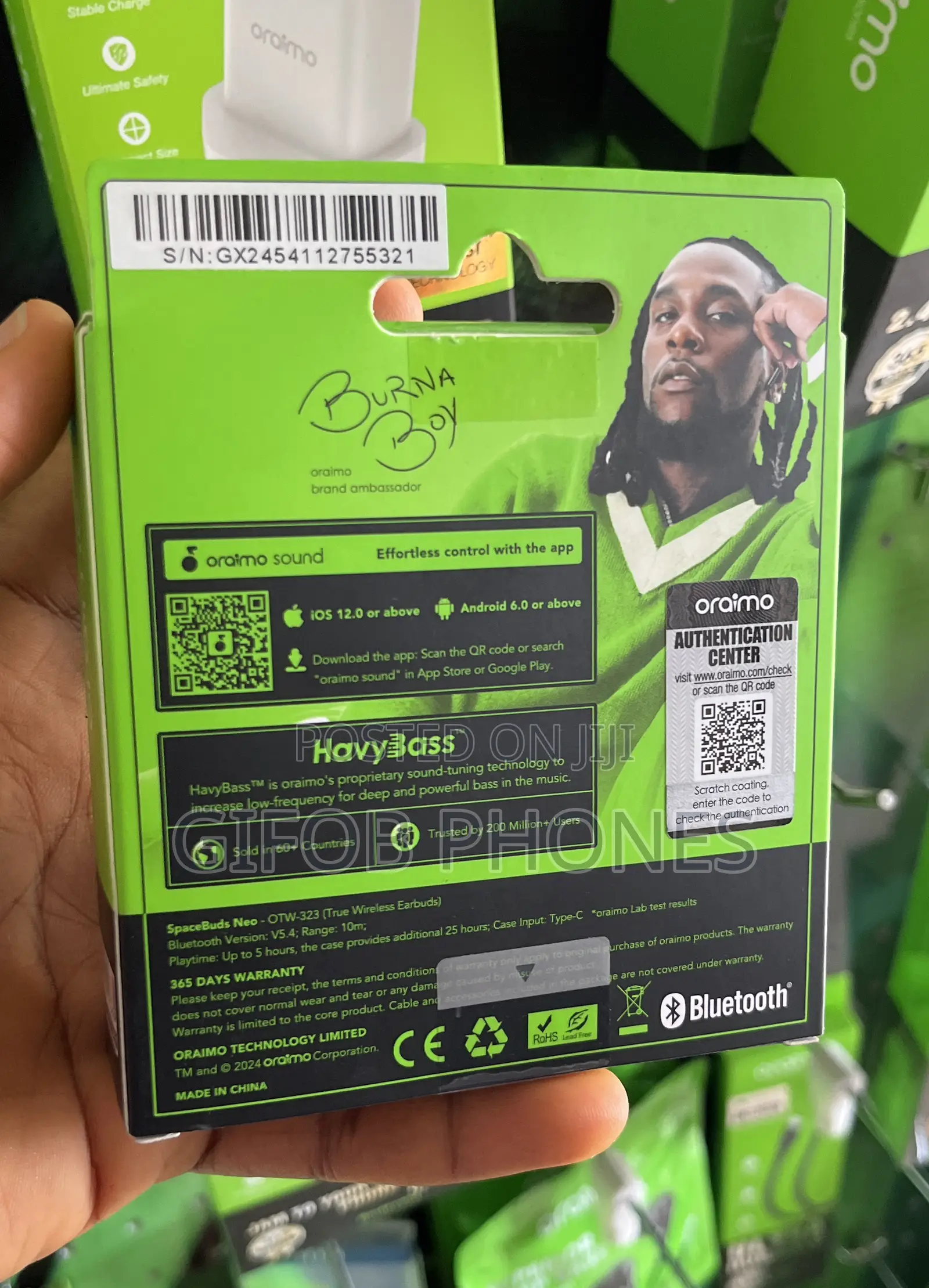 Oraimo Spacebuds Neo Otw-323
