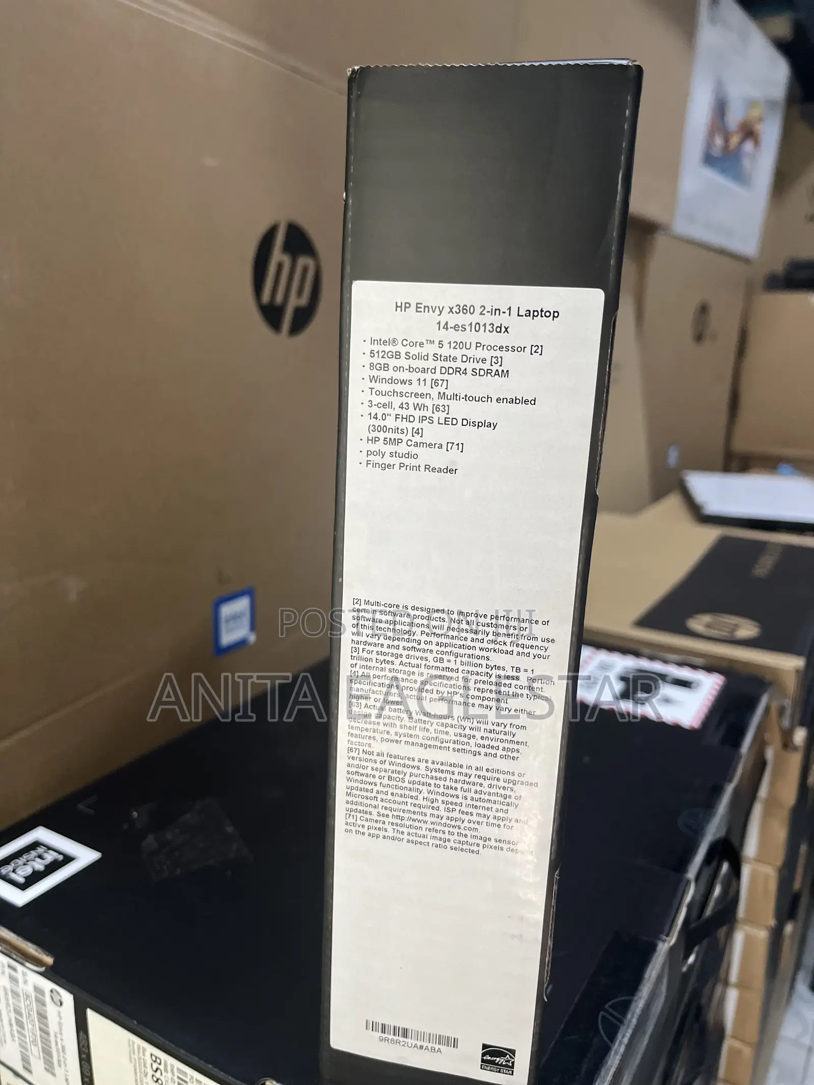 New Laptop HP Envy 14 8GB Intel Core 5 SSD 512GB