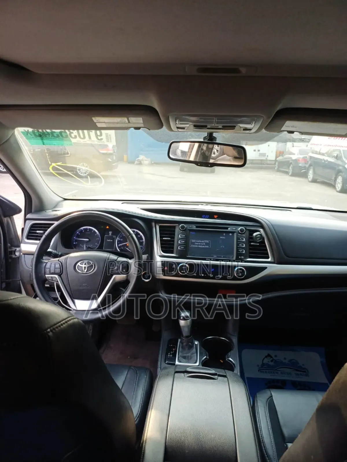 Toyota Highlander XLE 4dr SUV AWD (3.5L 6cyl 6A) 2015 Gray