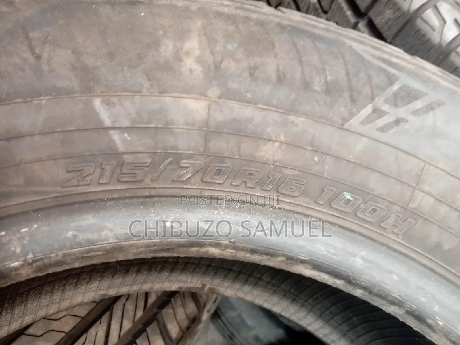 215/70r16 Yokohama Made in Japan