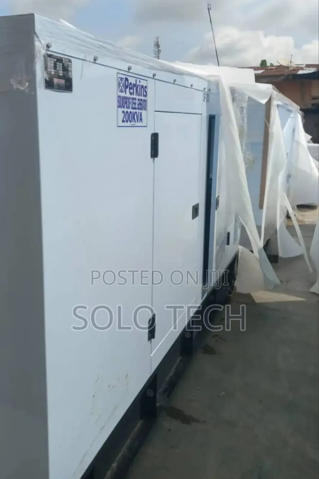 Brand New 200 Kva Perkins Soundproof Diesel Generator100% Copper Coil