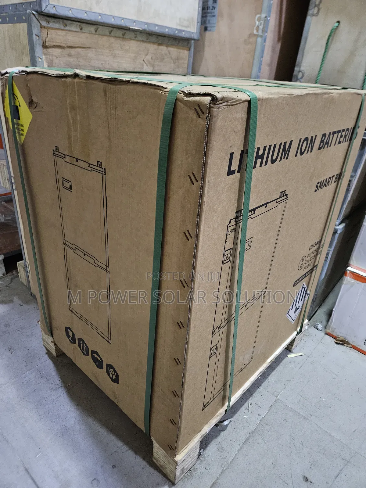 12.5kwh 48v Blue Carbon Stackable Smart Solar Lithium Battery