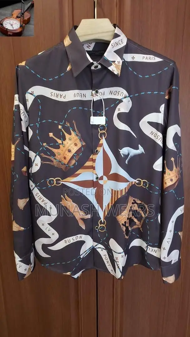 Louis Vuitton Classic Shirt S-5xl Royal